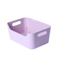 Factory direct-wholesale-Home Office plastic storage box Latch Box with carrying handle Sky blue pink customized OEM Blue